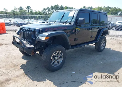 2018 Jeep Wrangler Unlimited Rubicon 4X4 из США, поврежденный, VIN 1C4HJXFG8JW238027
